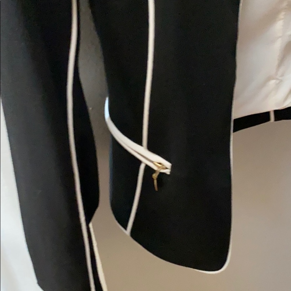 NWT H&M CONTRAST STITCH BLAZER JACKET - Picture 7 of 8